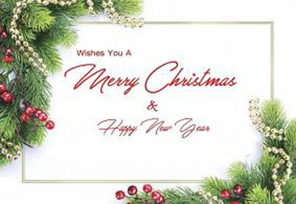 Season’s Greeting to you